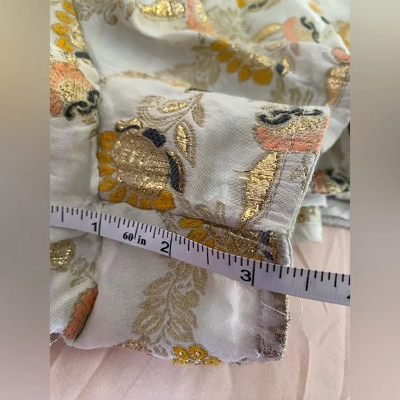 Free People Chiara Printed Jacquard Romper - Picture 9 of 13